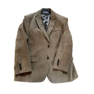 Dockers Men’s size 46 R brown‎ Tan corduroy Blazer  Sports Jacket